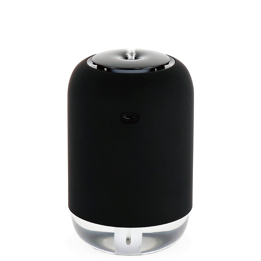 Eauzura 卓上型加湿器 シルバー・ブラック Eauzura 卓上型加湿器 シルバー・ブラック